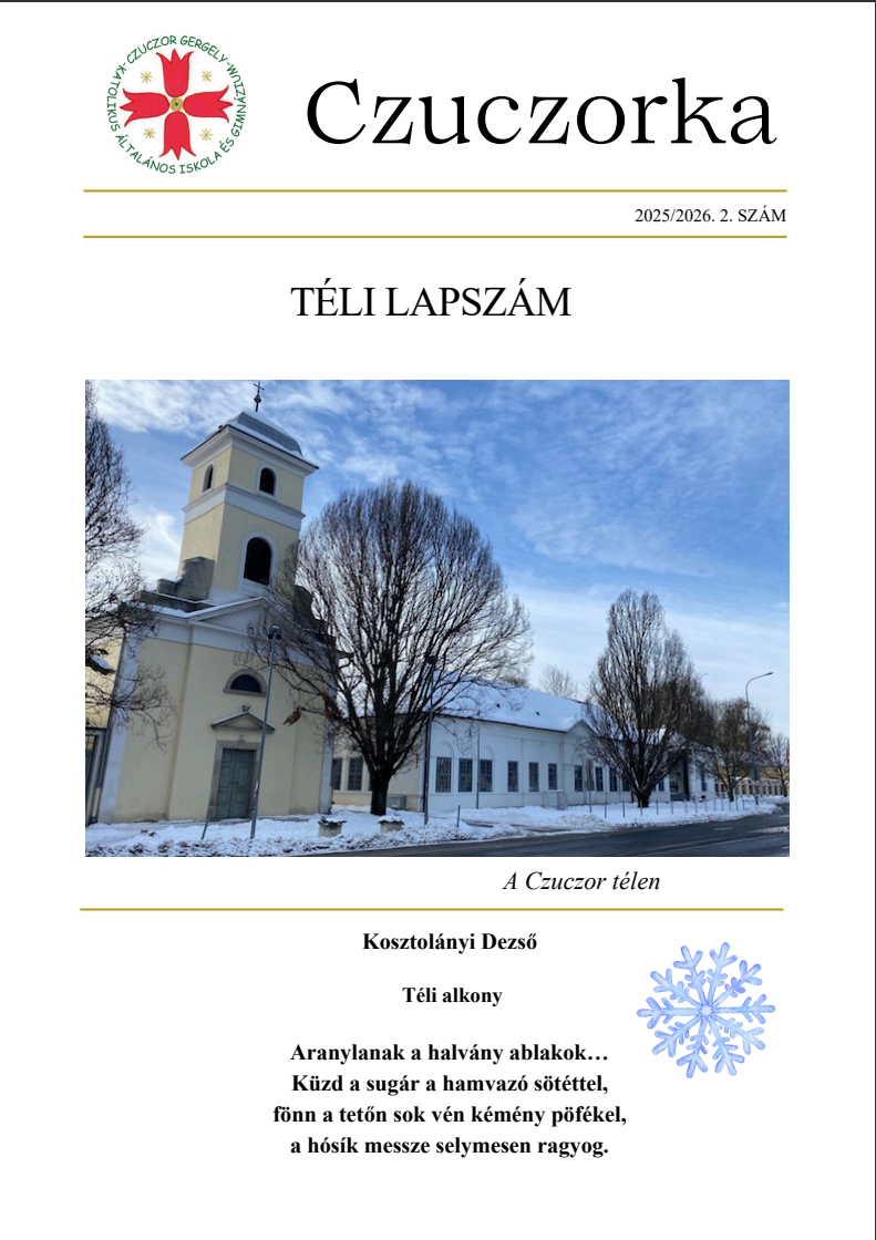 Czuczorka 2026 tél
